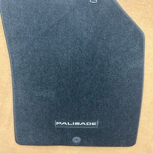 2022 Hyundai Palisade Floor Mats Front and Second Row